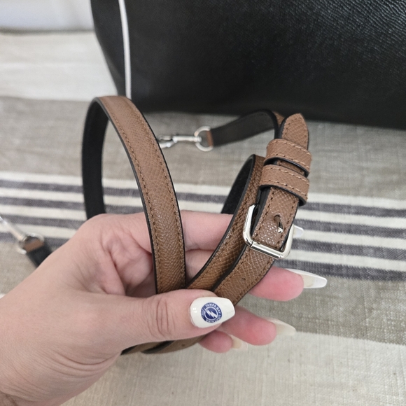 Coach Christie Carryall Bag Contrast Stitching,  F57488 - Picture 6 of 17